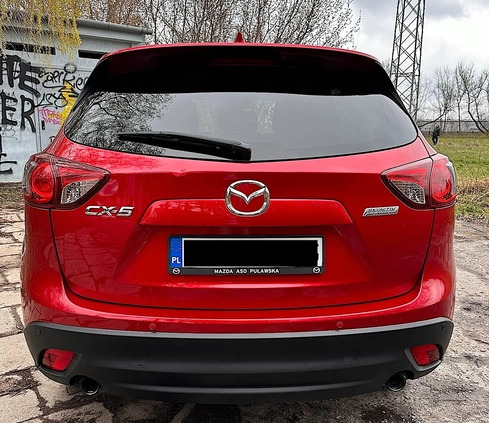 Mazda CX-5 cena 62000 przebieg: 98900, rok produkcji 2014 z Piaseczno małe 191